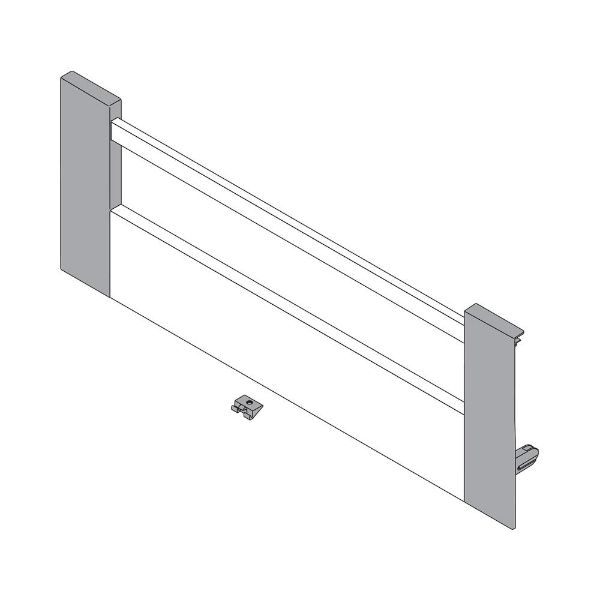 Picture of TANDEMBOX antaro, Internal Drawer Front, D Height 203mm, To Suit 600mm Wide Cabinet, Grey
